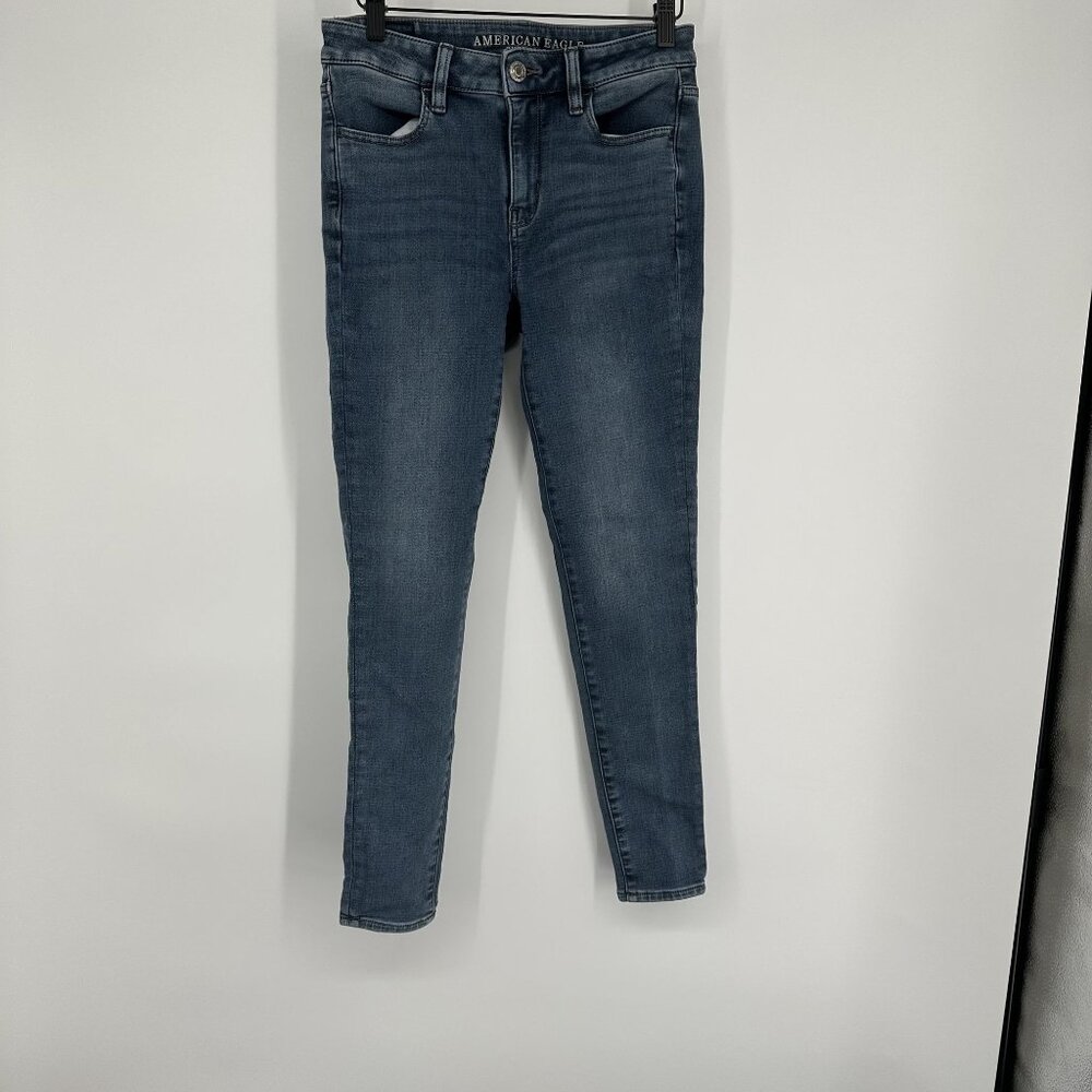 American Eagle Women's Jeans‎ High Rise Jegging Super Stretch Size 4